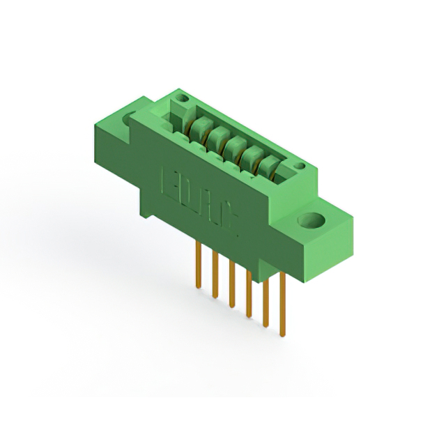 CONN EDGE SGL FMALE 6POS 0.125