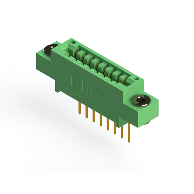 CONN EDGE DUAL FMALE 20POS 0.100