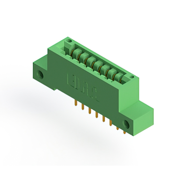 CONN EDGE SGL FMALE 8POS 0.125