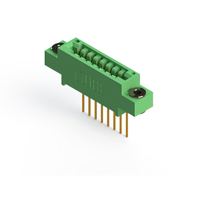 CONN EDGE SGL FMALE 8POS 0.125