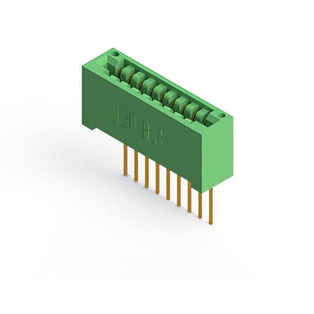 CONN EDGE SGL FMALE 9POS 0.125