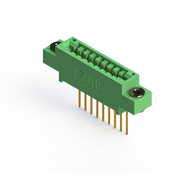 CONN EDGE SGL FMALE 9POS 0.125