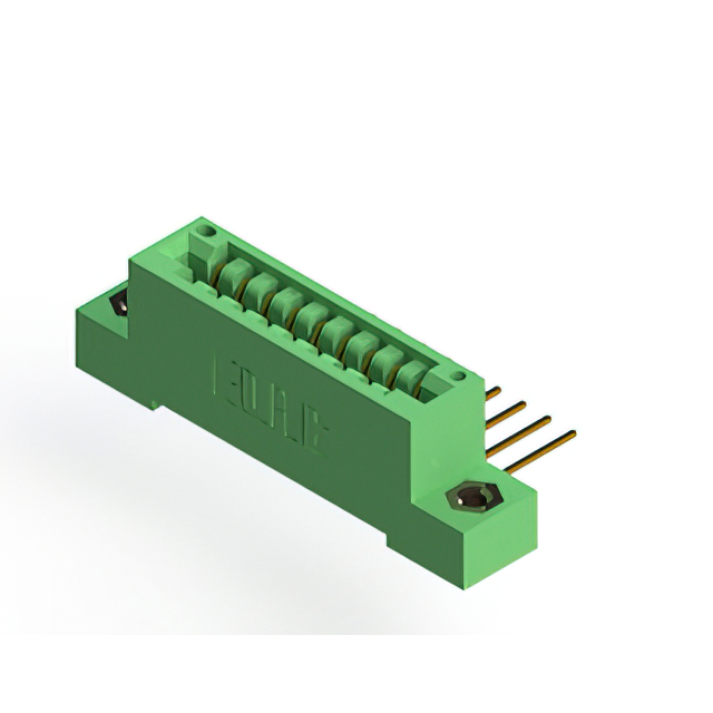 CONN EDGE SGL FMALE 9POS 0.125