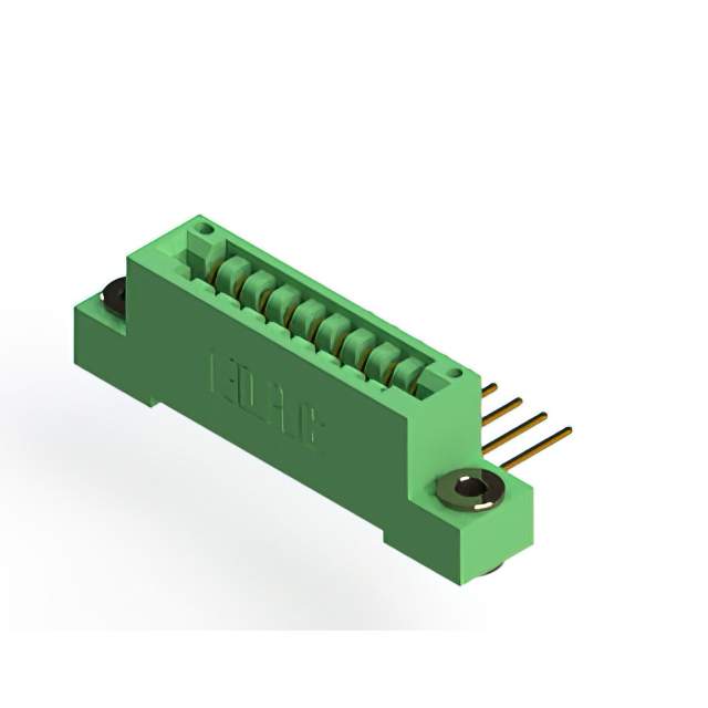 CONN EDGE SGL FMALE 9POS 0.125