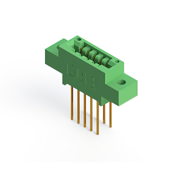CONN EDGE DUAL FMALE 10POS 0.125