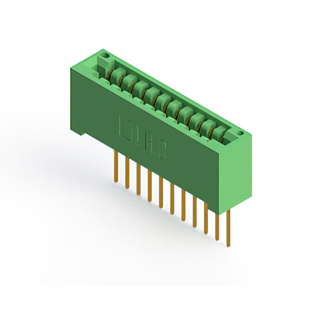 CONN EDGE SGL FMALE 11POS 0.125