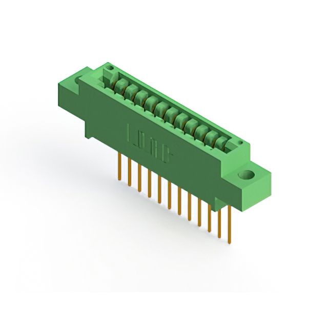 CONN EDGE SGL FMALE 12POS 0.125