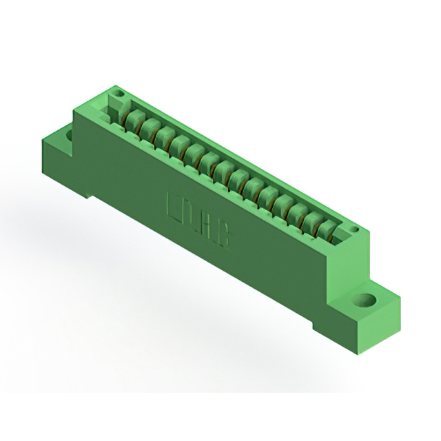 CONN EDGE SGL FMALE 15POS 0.125