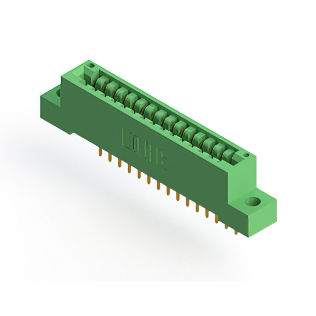 CONN EDGE SGL FMALE 15POS 0.125