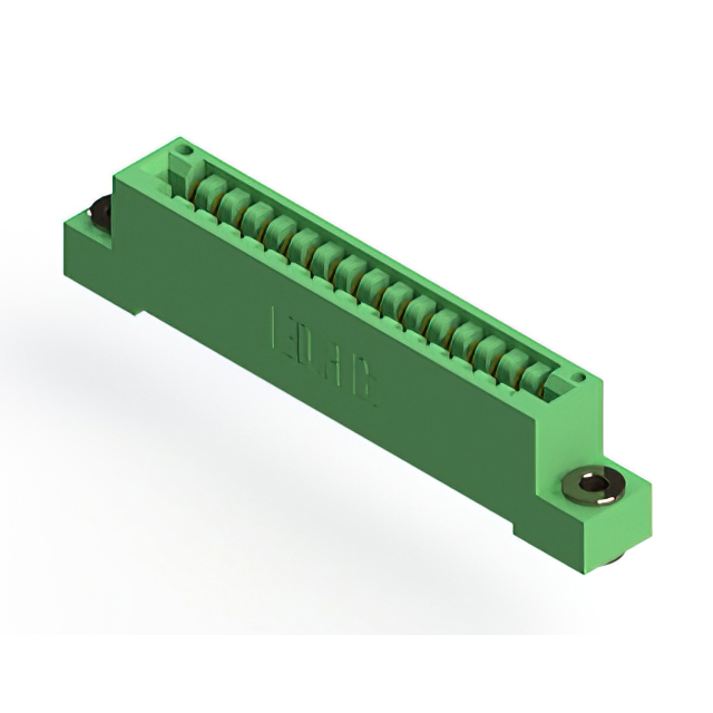 CONN EDGE SGL FMALE 16POS 0.125