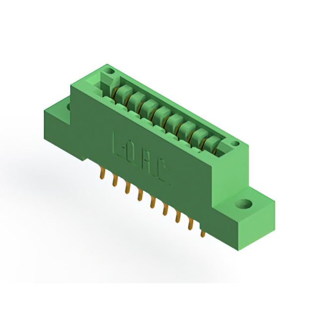 CONN EDGE DUAL FMALE 18POS 0.125