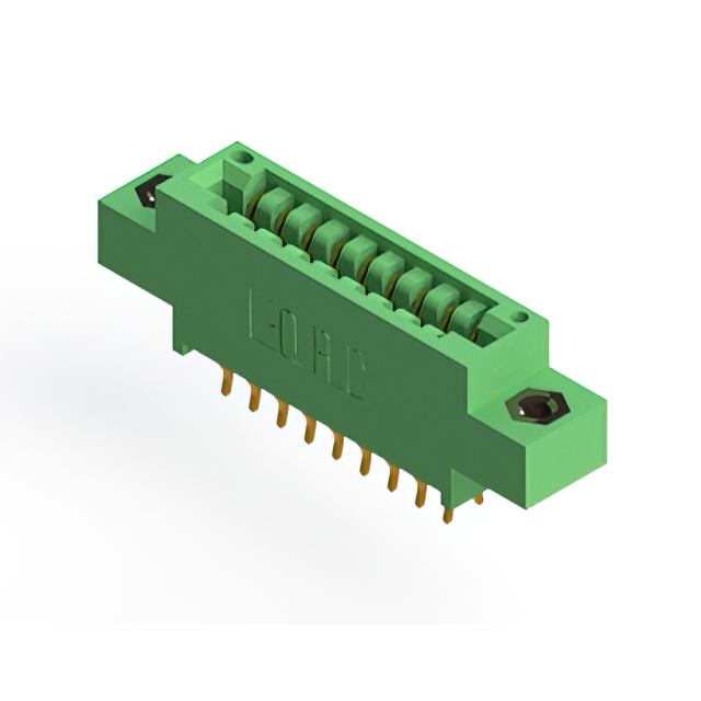 CONN EDGE DUAL FMALE 18POS 0.125