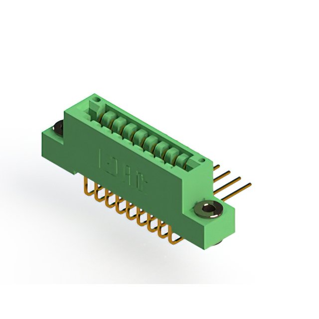 CONN EDGE DUAL FMALE 18POS 0.125