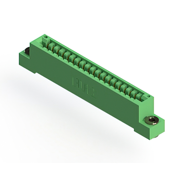 CONN EDGE SGL FMALE 19POS 0.125