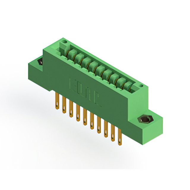 CONN EDGE DUAL FMALE 20POS 0.125