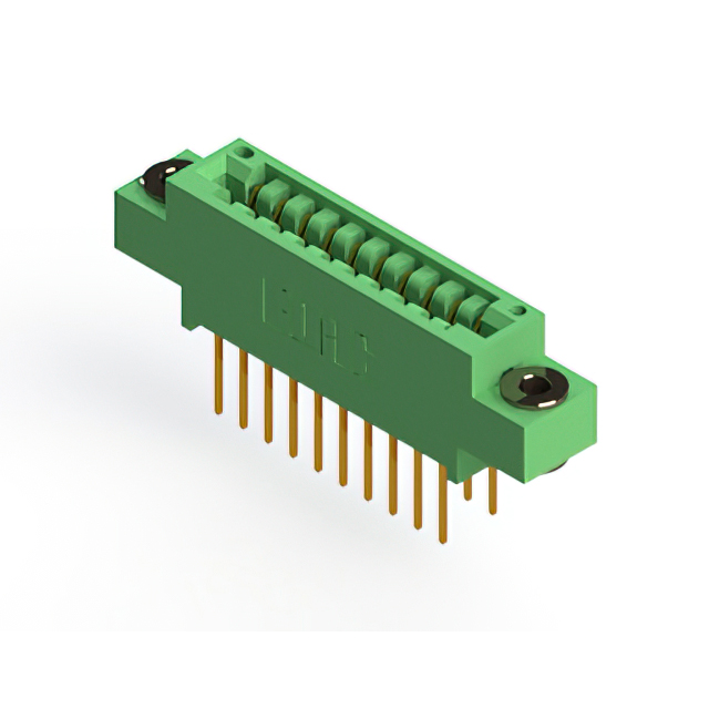 CONN EDGE DUAL FMALE 20POS 0.125