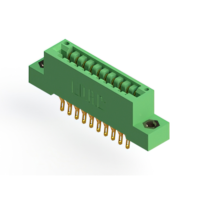 CONN EDGE DUAL FMALE 20POS 0.125
