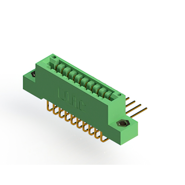 CONN EDGE DUAL FMALE 20POS 0.125
