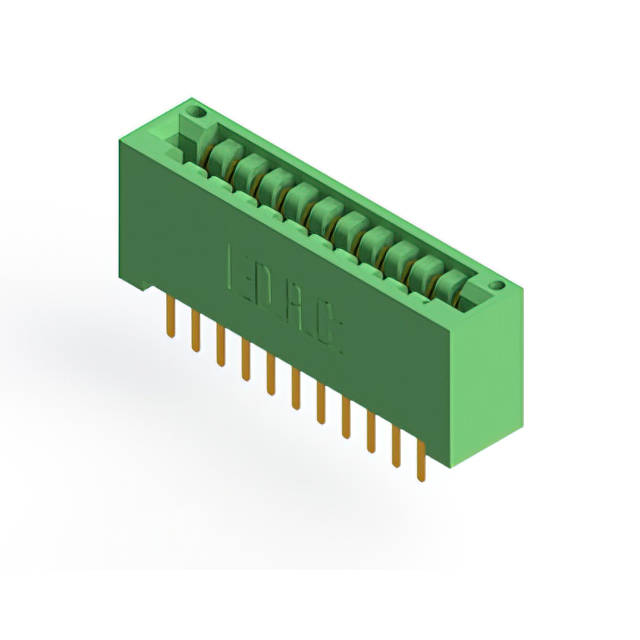 CONN EDGE DUAL FMALE 22POS 0.125
