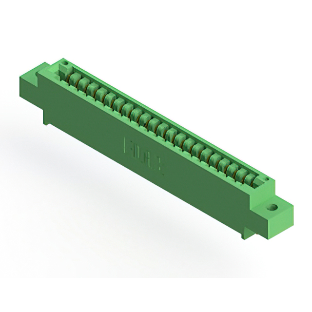 CONN EDGE SGL FMALE 22POS 0.125