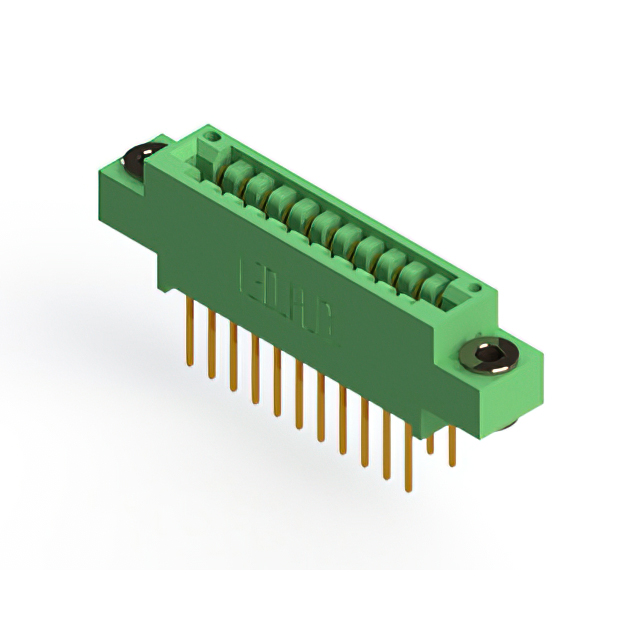CONN EDGE DUAL FMALE 22POS 0.125