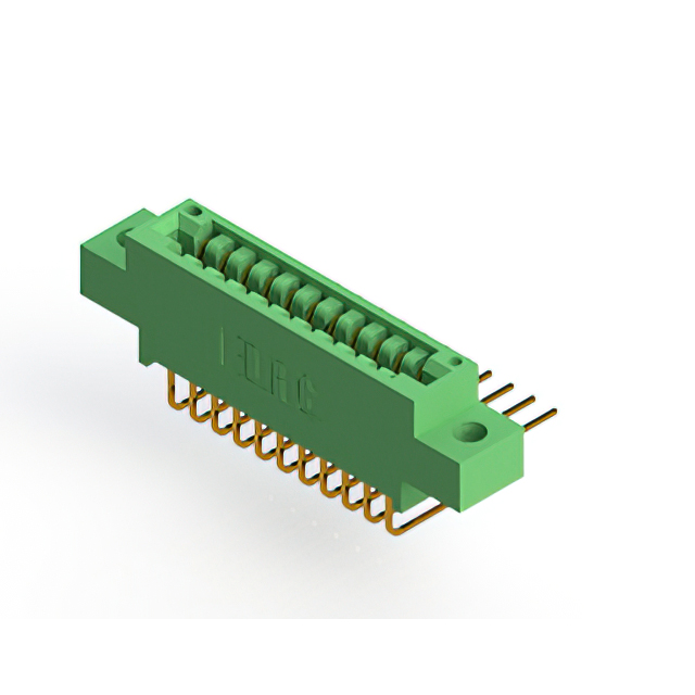 CONN EDGE DUAL FMALE 22POS 0.125
