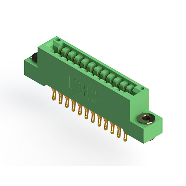 CONN EDGE DUAL FMALE 24POS 0.125