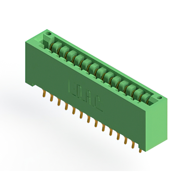 CONN EDGE DUAL FMALE 28POS 0.125