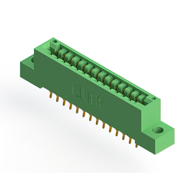 CONN EDGE DUAL FMALE 28POS 0.125