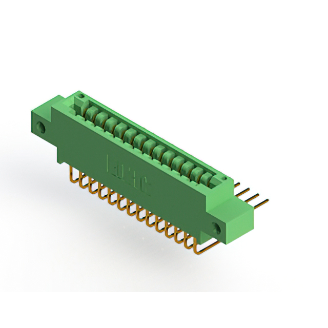 CONN EDGE DUAL FMALE 28POS 0.125