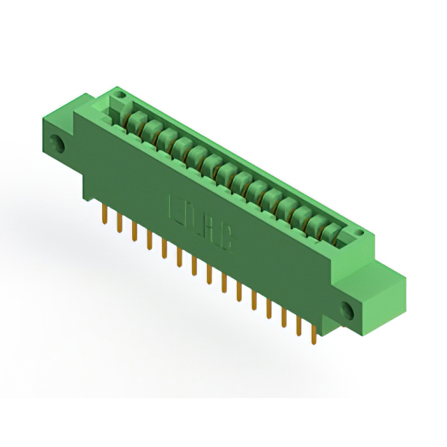 CONN EDGE DUAL FMALE 30POS 0.125