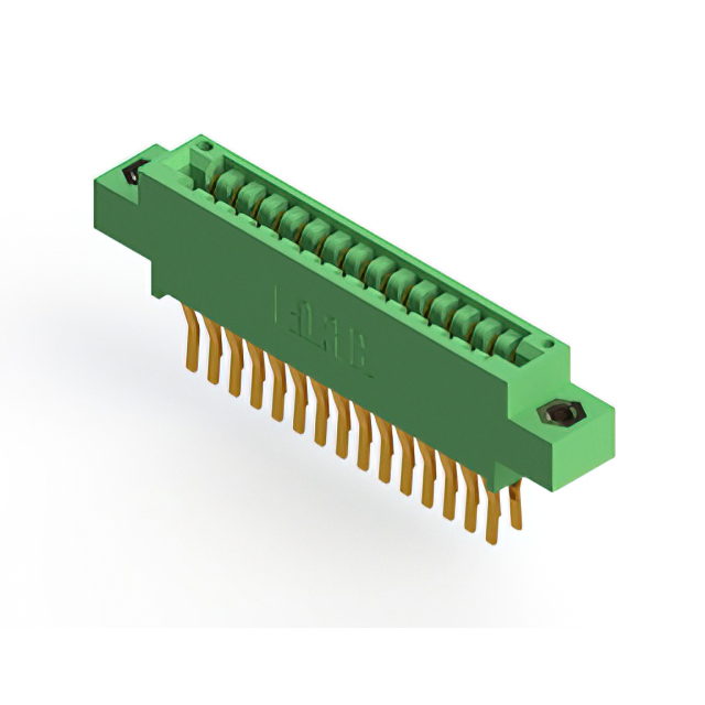 CONN EDGE DUAL FMALE 30POS 0.125