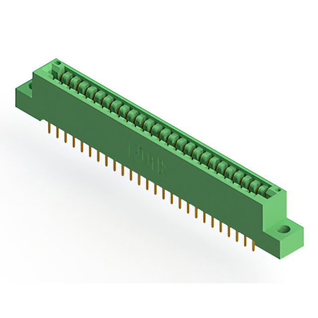 CONN EDGE DUAL FMALE 52POS 0.125