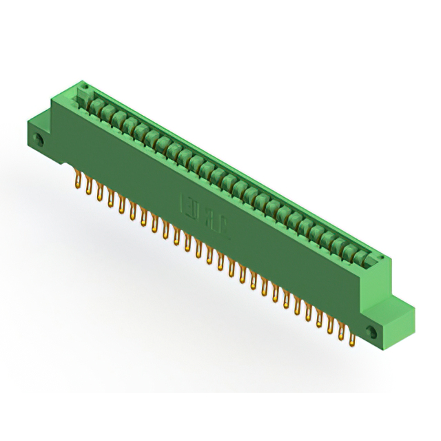 CONN EDGE DUAL FMALE 52POS 0.125