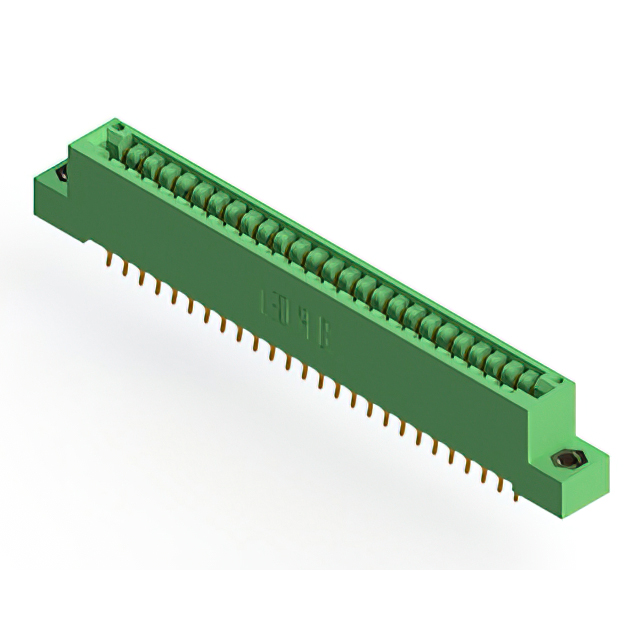 CONN EDGE DUAL FMALE 52POS 0.125