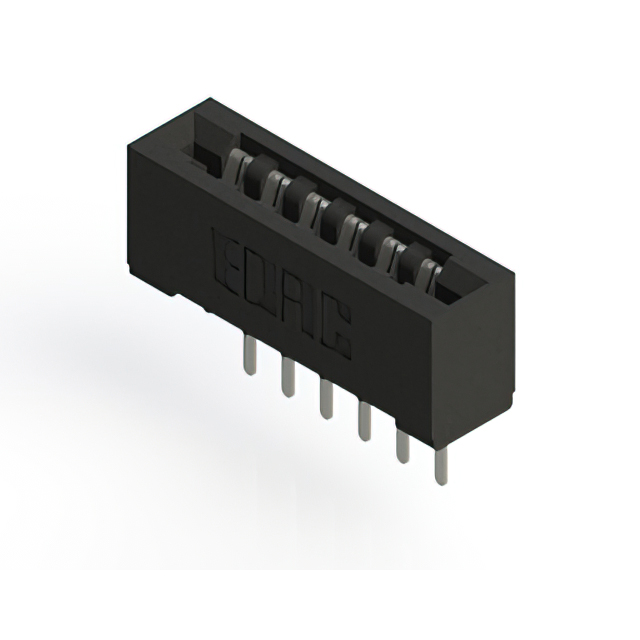 CONN EDGE SGL FML 6POS 0.156 TIN