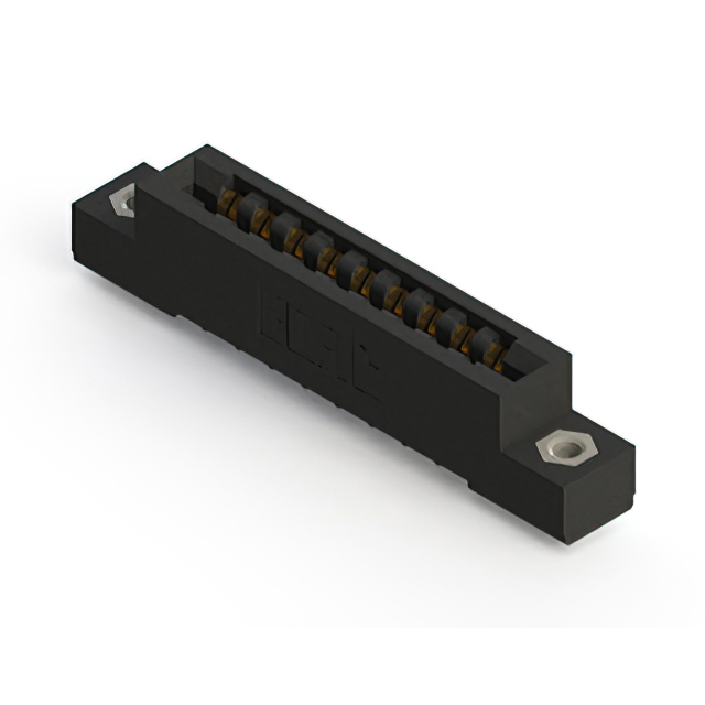 CONN EDGE DUAL FMALE 18POS 0.156