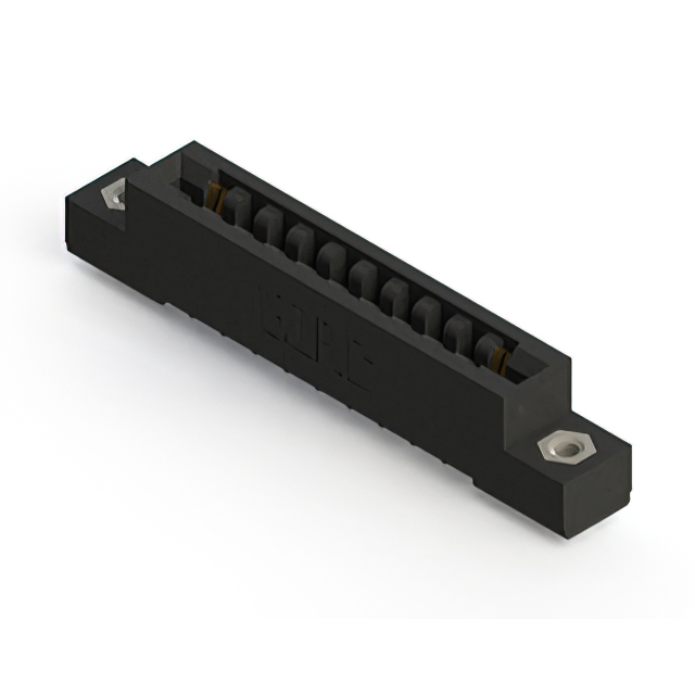 CONN EDGE SGL FMALE 10POS 0.156