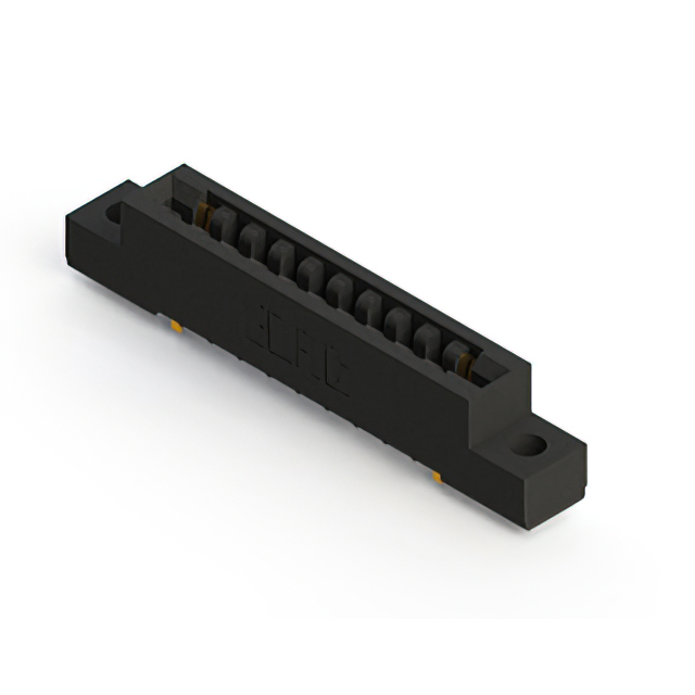 CONN EDGE SGL FMALE 10POS 0.156