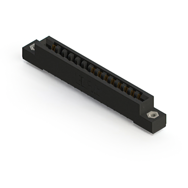 CONN EDGE SGL FMALE 14POS 0.156