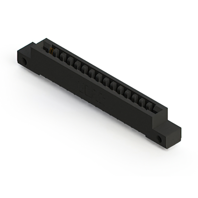 CONN EDGE SGL FMALE 15POS 0.156