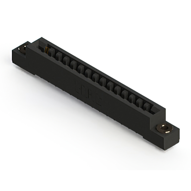 CONN EDGE SGL FMALE 15POS 0.156