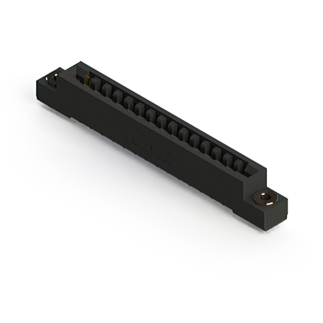CONN EDGE SGL FMALE 15POS 0.156