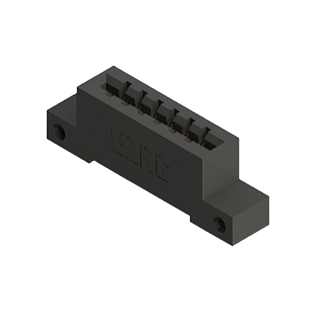 CONN EDGE SGL FMALE 6POS 0.156