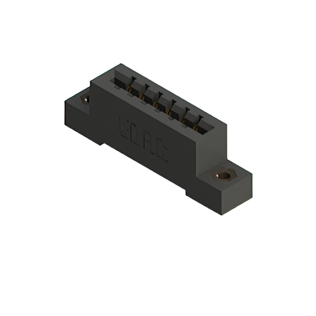 CONN EDGE SGL FMALE 6POS 0.156