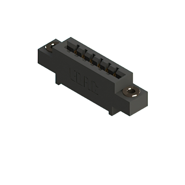 CONN EDGE SGL FMALE 6POS 0.156