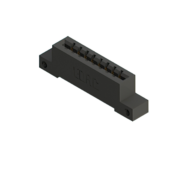 CONN EDGE SGL FMALE 8POS 0.156