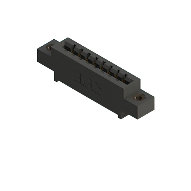CONN EDGE SGL FMALE 8POS 0.156