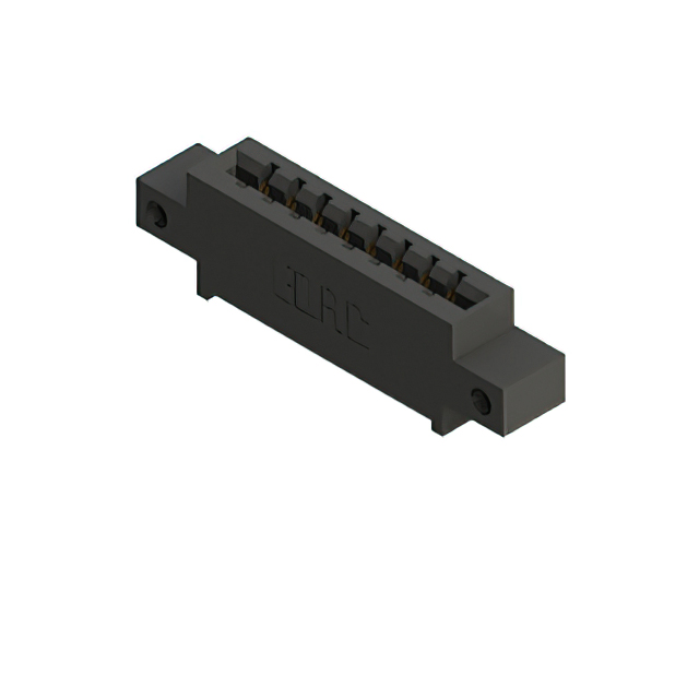CONN EDGE SGL FMALE 8POS 0.156