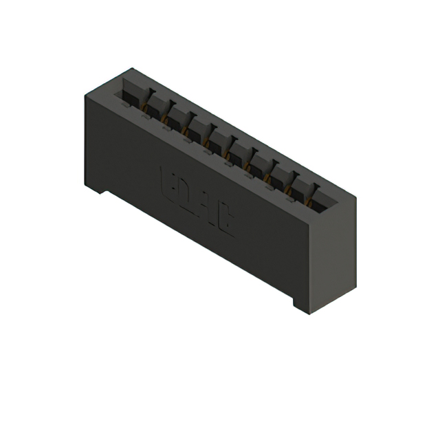 CONN EDGE SGL FMALE 9POS 0.156